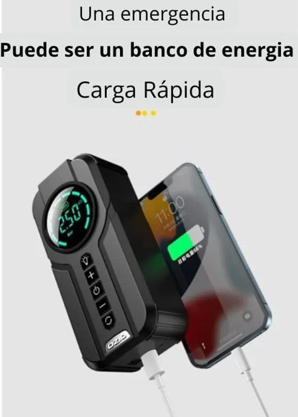 POWER PRO - Equipo de asistencia para carros 4 en 1