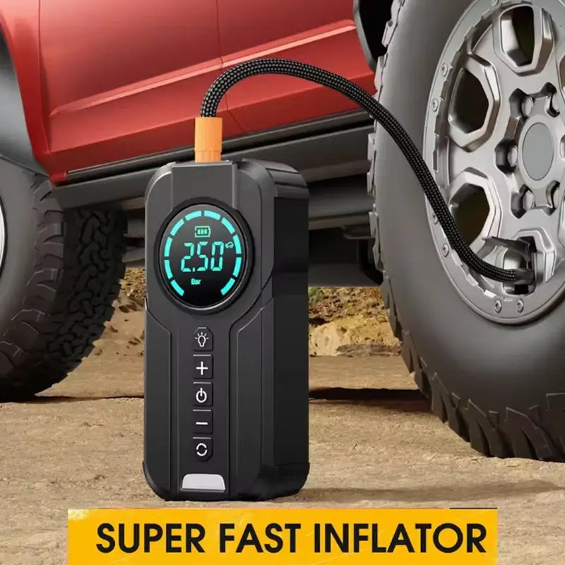 POWER PRO - Equipo de asistencia para carros 4 en 1