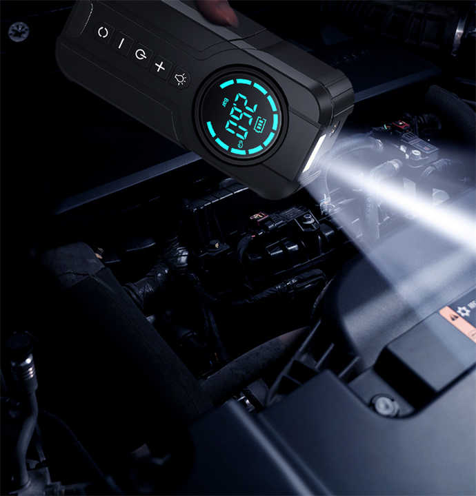 POWER PRO - Equipo de asistencia para carros 4 en 1