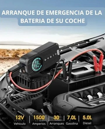 POWER PRO - Equipo de asistencia para carros 4 en 1
